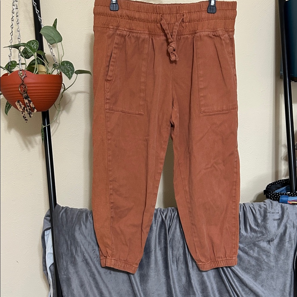 Time and Tru Women's Rust Capris